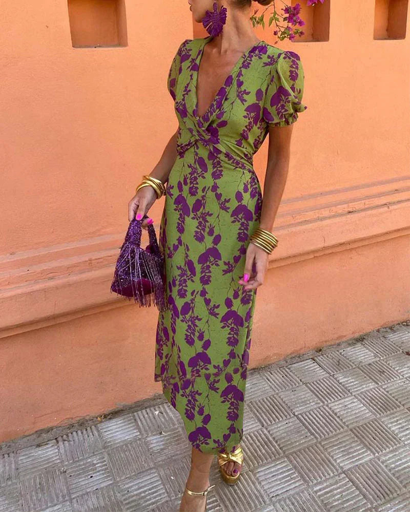 Rhiannon™ | Magnifique robe imprimée pour femme