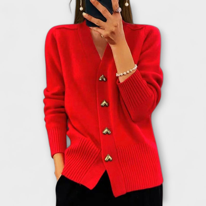 Gaby – Pull Vintage avec Scollatura a V
