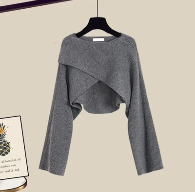 Tina | Comodo set di trois pezzi in morbido tessuto con maniche longhe