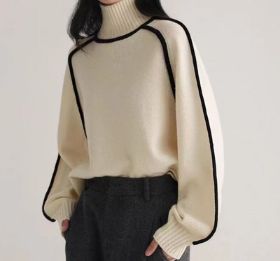 Pull Col Roulé Intemporale En Cachemire 