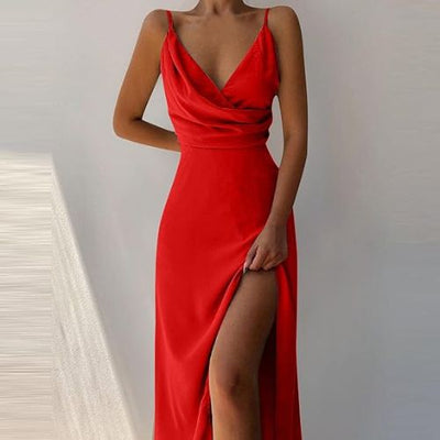 Haven™ | Robe élégante en satin 