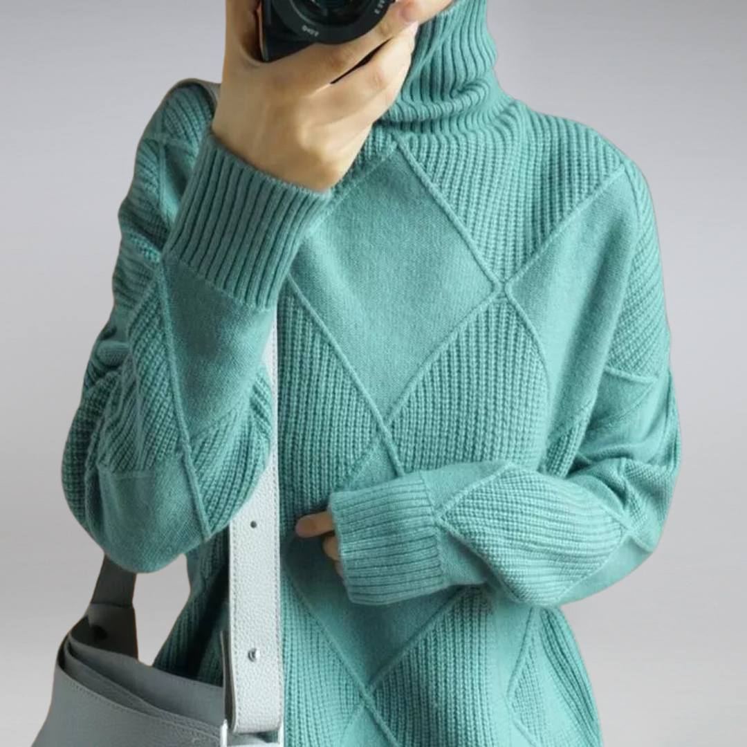 LUNE™ | PULL A COLLO ALTO ULTRA MORBIDO