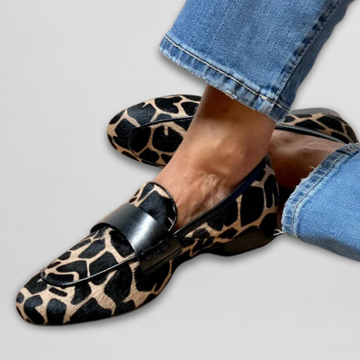 Noémi™ | Mocassin avec Stampa Animale