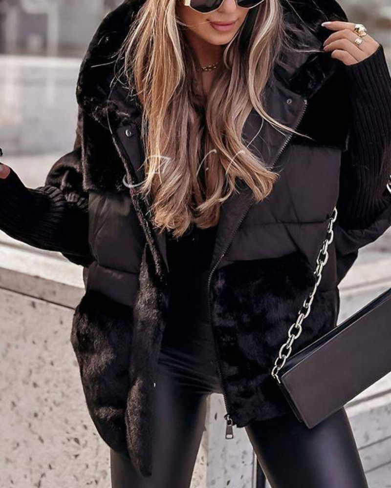 Evie | Manteau à Capuche Douillet