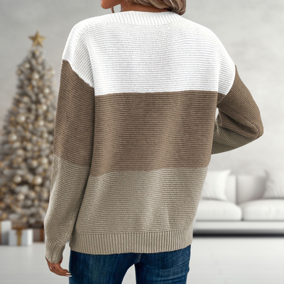 CLAUDIA™ | MAGLIONE GRADIENT FATTO A MANO