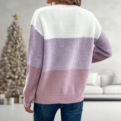 CLAUDIA™ | MAGLIONE GRADIENT FATTO A MANO