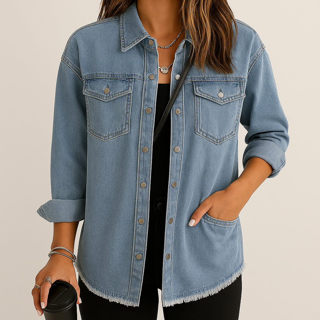 Sophie | Giacca di Jeans Classica da Donna | Polyvalent et Senza Tempo