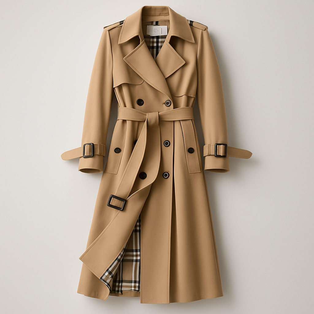 Heidi | Cappotto Trench Classico Femme | Fonctionnalité et style