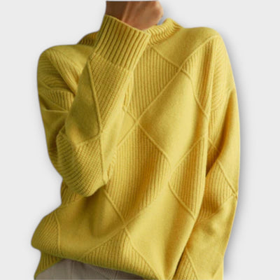 Mélanie - Maglione con Collo Alto Confortevole