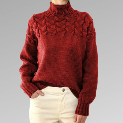Pull Davila Elegante e Caldo avec Collo Alto