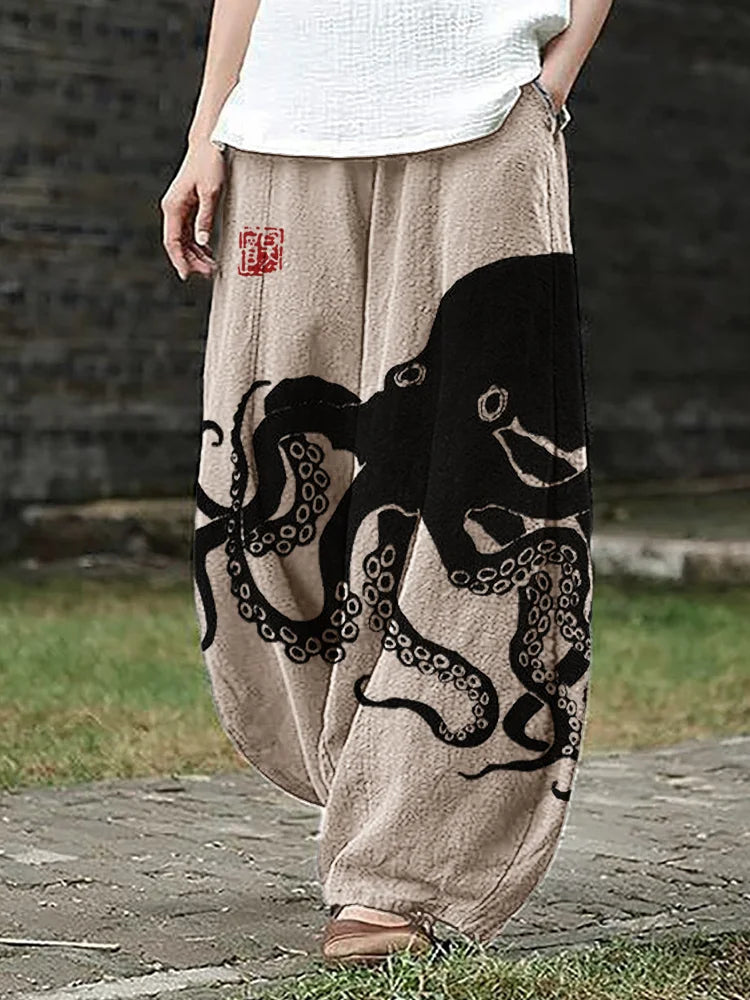 Pantaloni en lin Sea Empress