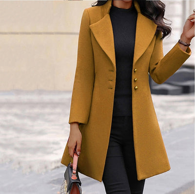 Chasse | Cappotto boutonné par Donna | Sophistique et Moderne