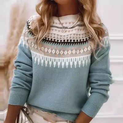 Maglione Caldo Tricotato Pour Femme