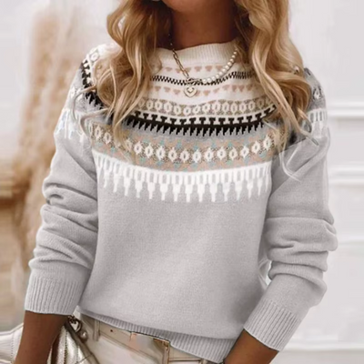 Maglione Caldo Tricotato Pour Femme