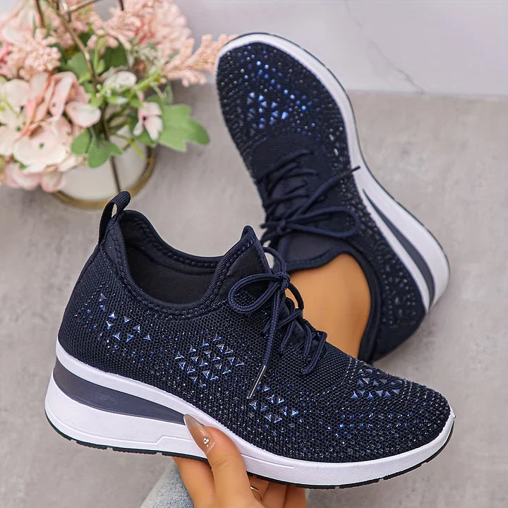 Claire | Chaussures orthopédiques avec strass scintillants