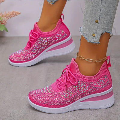 Claire | Chaussures orthopédiques avec strass scintillants