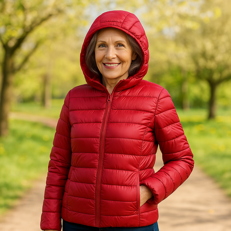 Metta Giacca de transition imbottita | Rosso