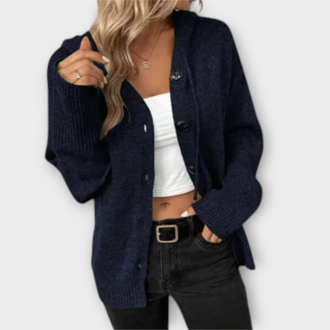 Cardigan avec boutons
