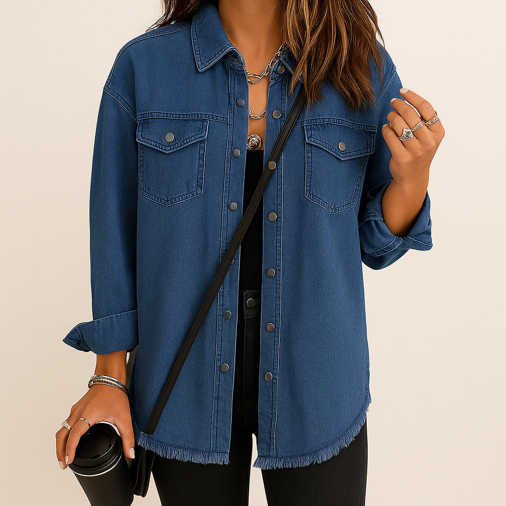 Sophie | Giacca di Jeans Classica da Donna | Polyvalent et Senza Tempo