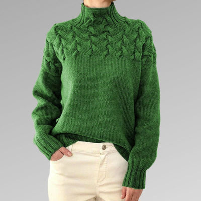 Pull Davila Elegante e Caldo avec Collo Alto