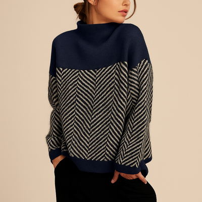 Zara | Maglione Termico da Donna avec Collo Alto | Calore Classique