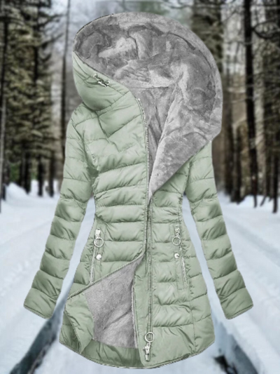 Vela | Cappotto Peloso Caldo per Donne