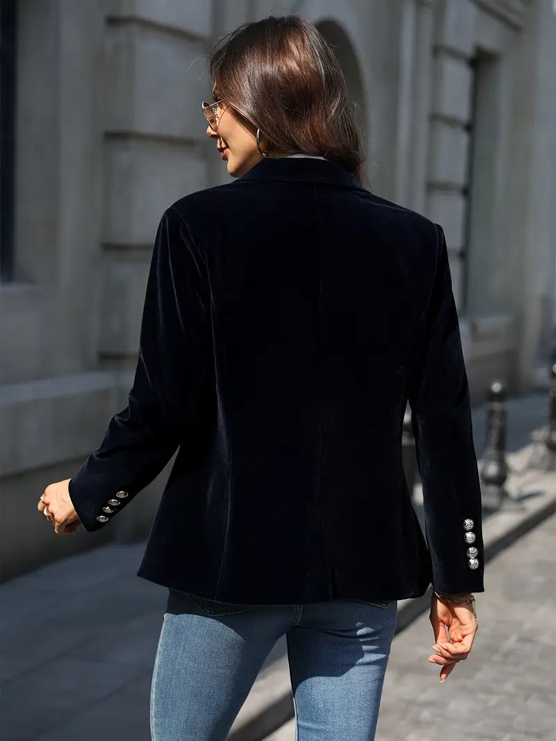 JULISSA | BLAZER IN VELLUTO ELEGANTE