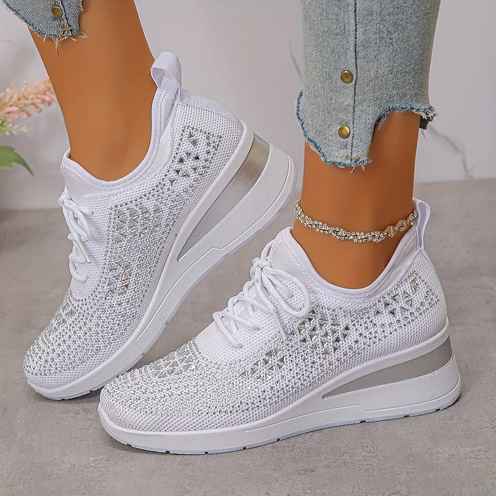 Claire | Chaussures orthopédiques avec strass scintillants