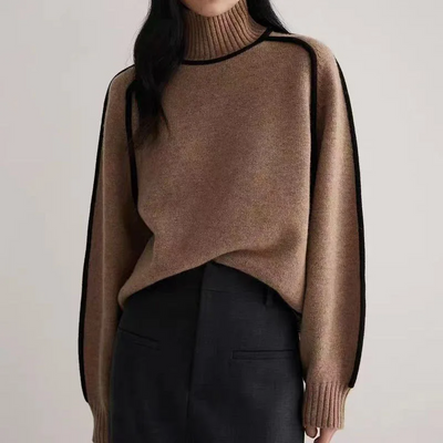 Pull Col Roulé Intemporale En Cachemire 