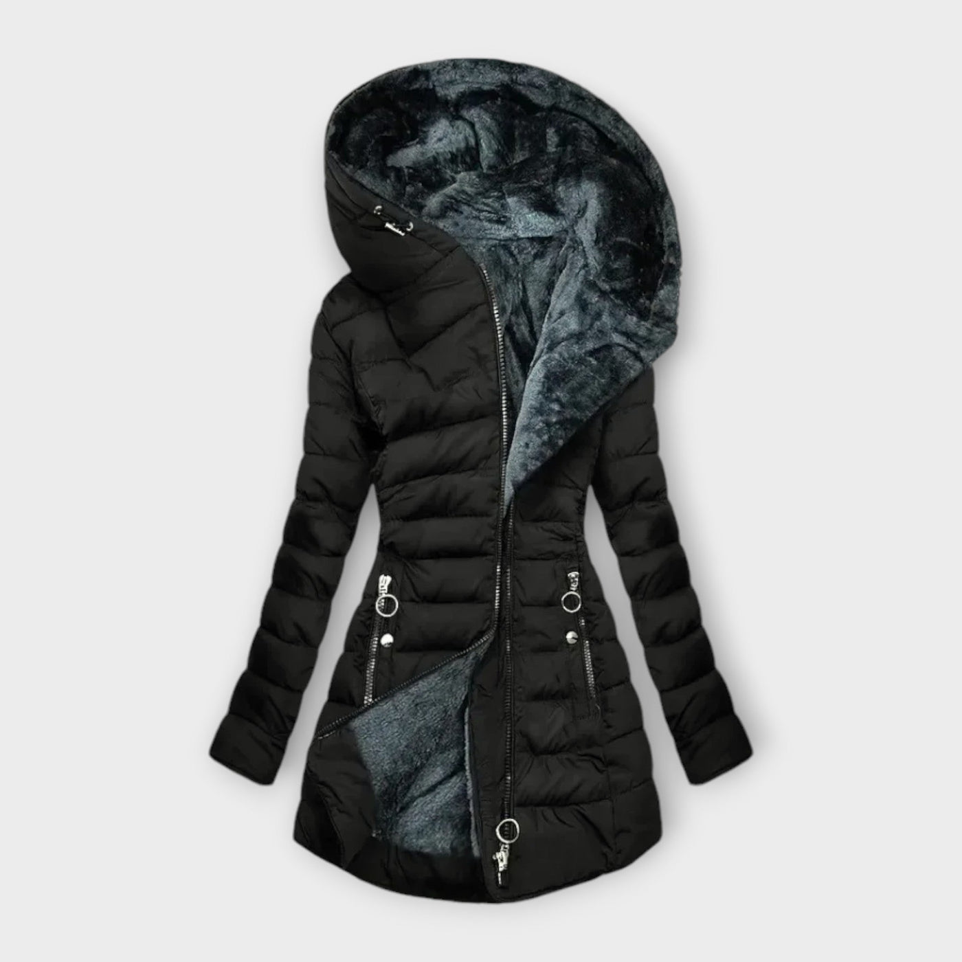 BÉATRICE™ | CAPPOTTO CALDO CON FODERA À ECOPELUCHE