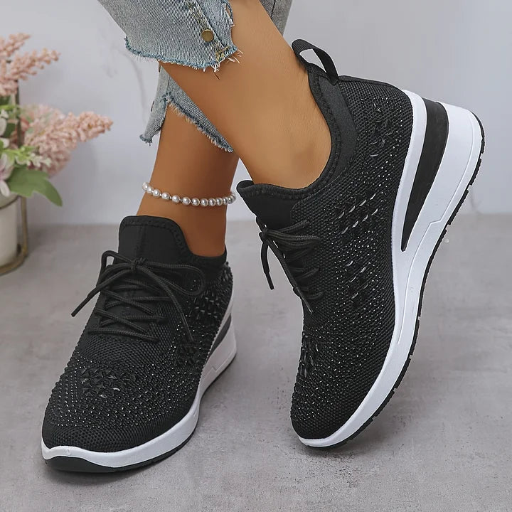 Claire | Chaussures orthopédiques avec strass scintillants
