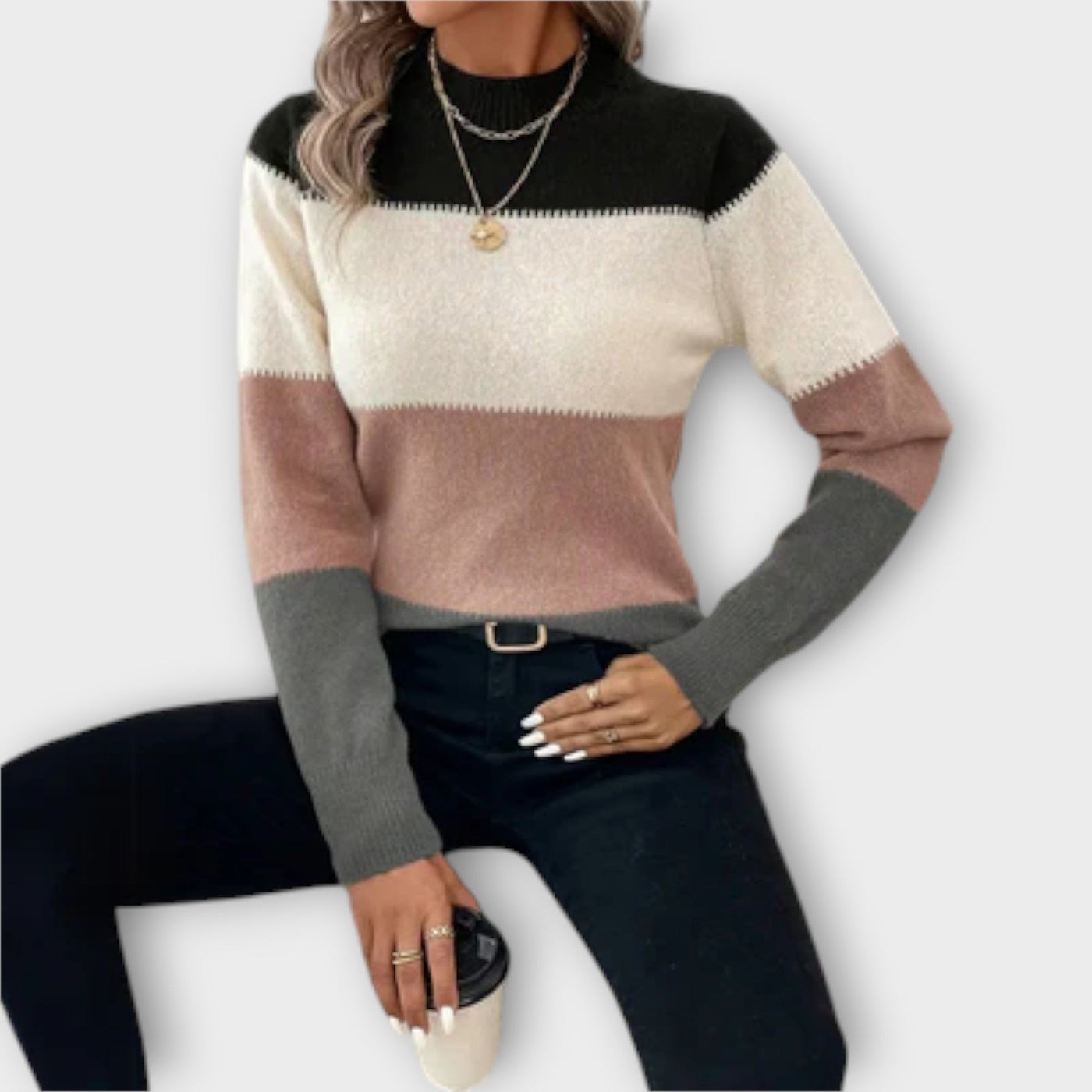 Elina - Maglione Casual et Elegante
