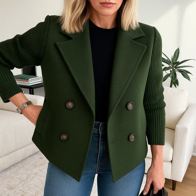 Rubis | Blazer structuré pour femme | Maniche à Maglia