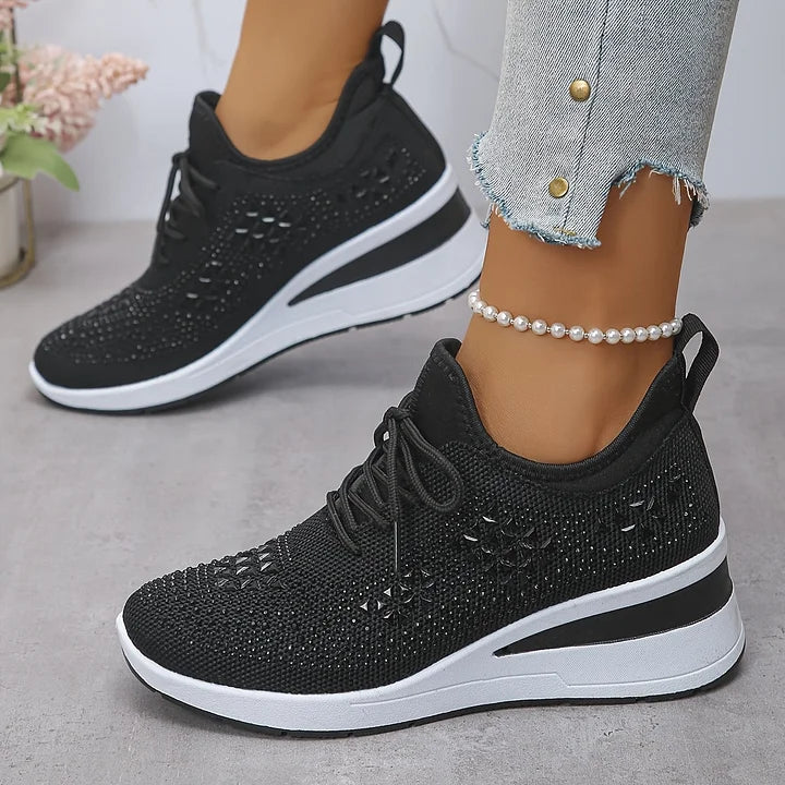 Claire | Chaussures orthopédiques avec strass scintillants