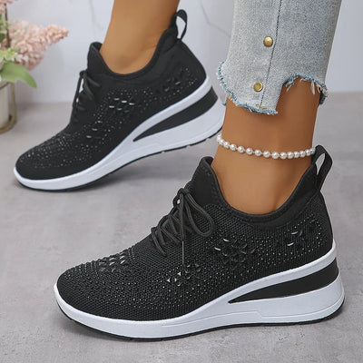 Claire | Chaussures orthopédiques avec strass scintillants