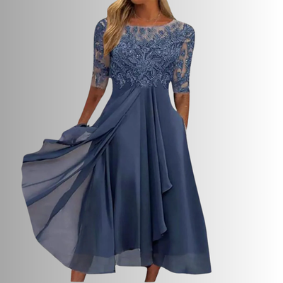 Rhiana™ | Abito Elegante à Pizzo