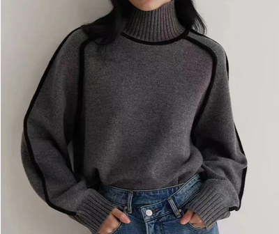 Pull Col Roulé Intemporale En Cachemire 