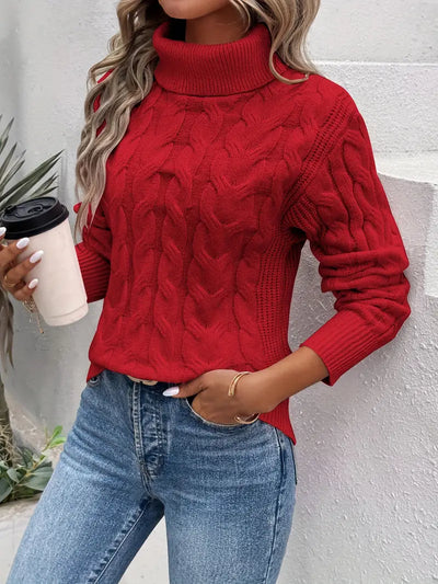 CRISTINE™ | PULL A COLLO ALTO ARTIGIANALE