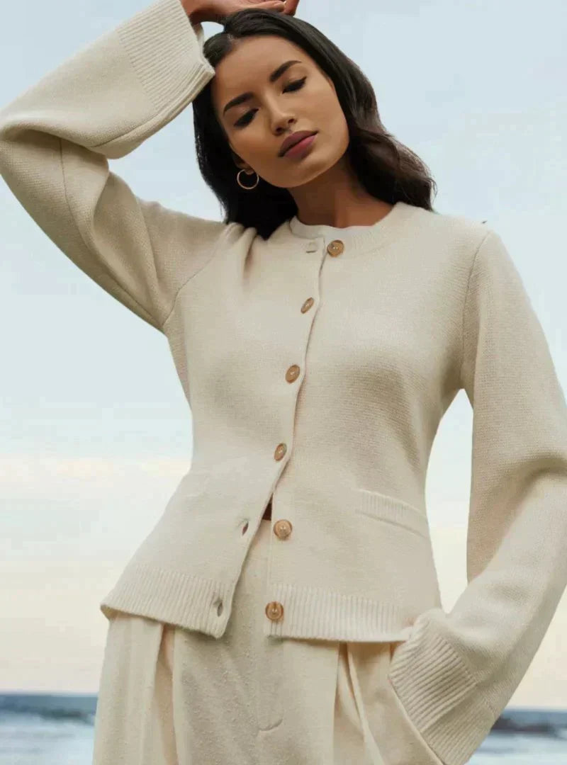 Stella | Cardigan à la mode avec Maniche Ampie