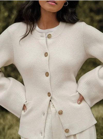 Stella | Cardigan à la mode avec Maniche Ampie