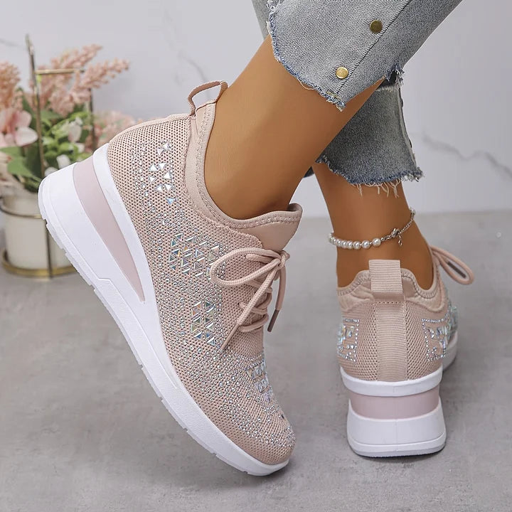 Claire | Chaussures orthopédiques avec strass scintillants