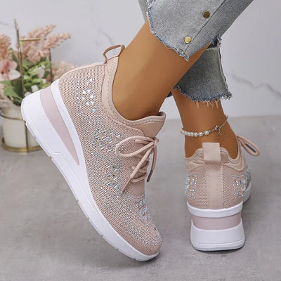 Claire | Chaussures orthopédiques avec strass scintillants