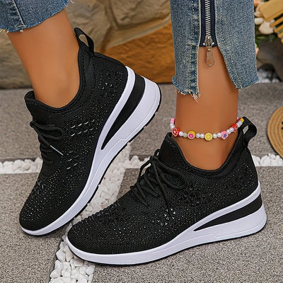 Claire | Chaussures orthopédiques avec strass scintillants