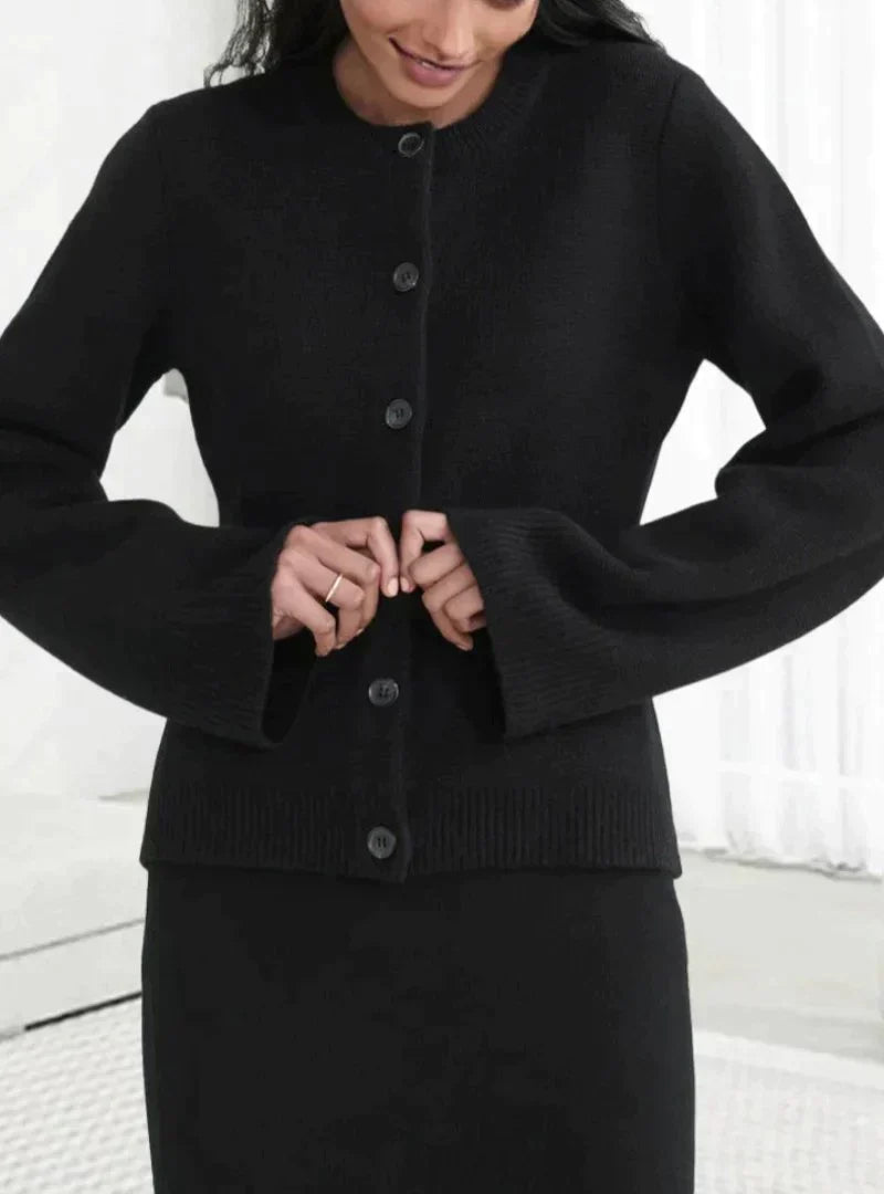 Stella | Cardigan à la mode avec Maniche Ampie