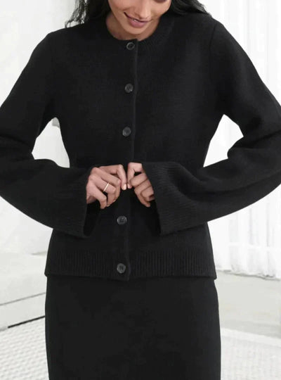 Stella | Cardigan à la mode avec Maniche Ampie