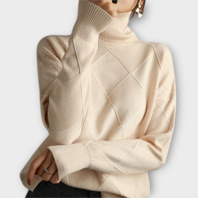 Mélanie - Maglione con Collo Alto Confortevole