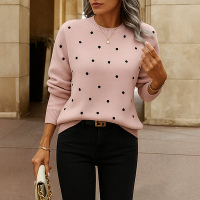 Naomi | Maglione Casual da Donna | Motif à Pois