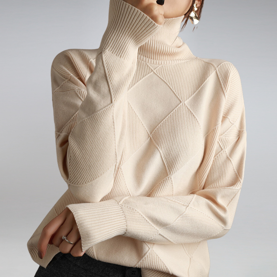 LUNE™ | PULL A COLLO ALTO ULTRA MORBIDO