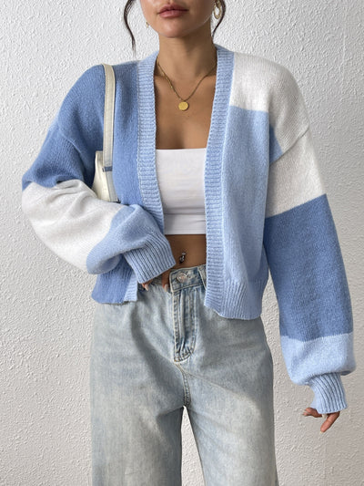 Angéline | Cardigan à blocs de couleur