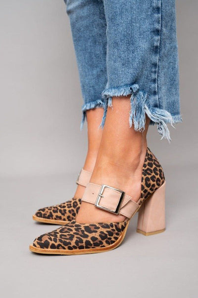 Vittoria™ | Sandali Leopardati en Camoscio